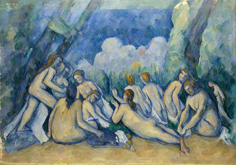 The National Gallery's version of the Large Bathers