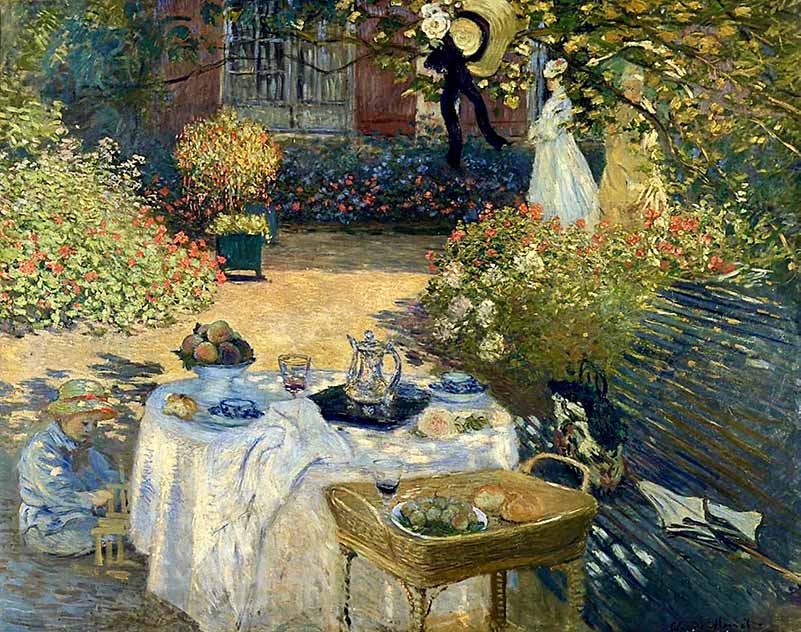 Claude Monet's The Luncheon (1873)