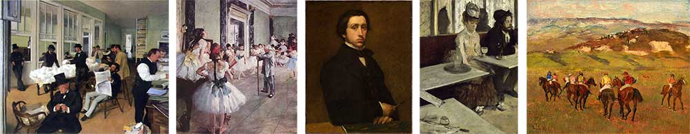 Degas and his most famous paintings