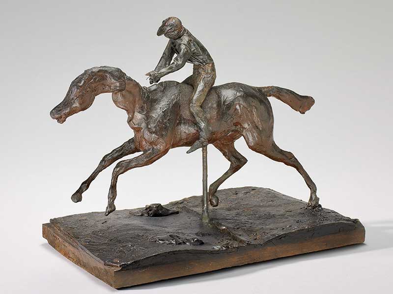 Galloping Horse with Jockey (c. 1890s)