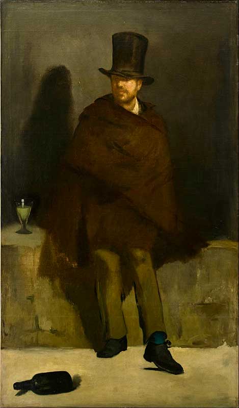 Manet's The Absinthe Drinker