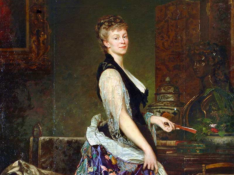 A portrait of Morisot's Mentor Adele d'Affry