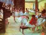 Edgar Degas' Dance Class