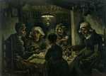 The Potato Eaters by Van Gogh, 1885, Van Gogh Museum, Amsterdam