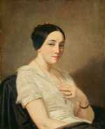 Portrait of a Seated Woman (1850) by Thomas Couture