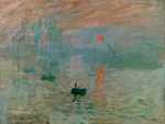 Monet's Impression Sunrise was the work that earned the Impressionists their name