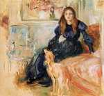'Julie Manet and Her Greyhound Laertes' by Berthe Morisot (1893)