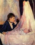 'The Cradle' by Berthe Morisot, 1872