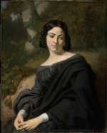 A Widow by Thomas Couture in 1840