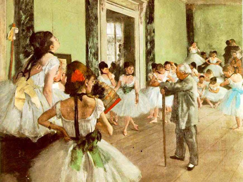Degas' The Dancing Class