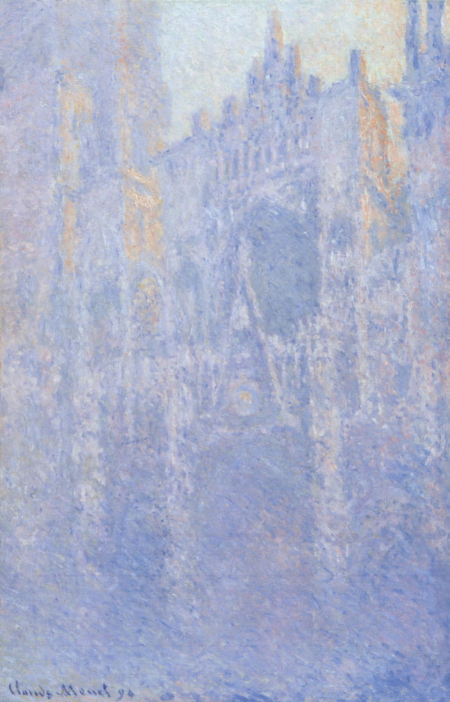 Rouen Cathedral, Façade, Morning Effect