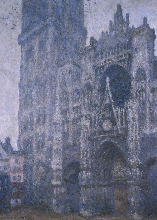 Rouen Cathedral, Façade and the D’Albane Tower, Grey Weather