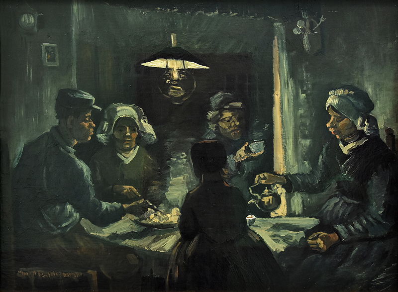 Van Gogh's The Potato Eaters