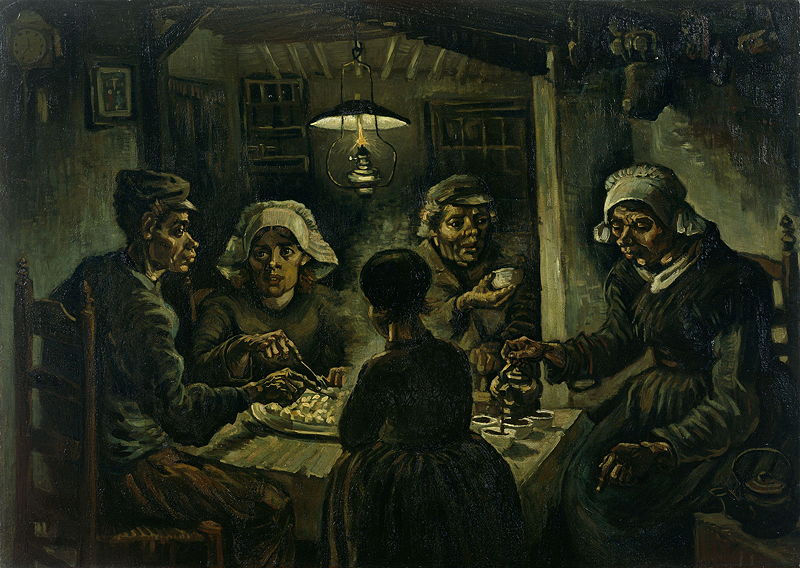 Van Gogh's The Potato Eaters