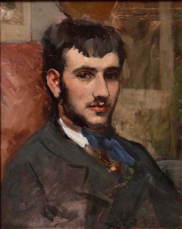 Bazille's Portrait of Renoir