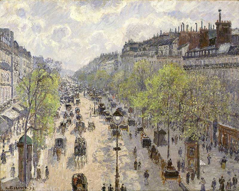 Boulevard Montmartre Spring Morning