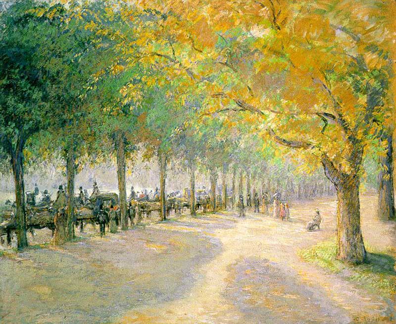 Pissarro's Hyde Park (1890)