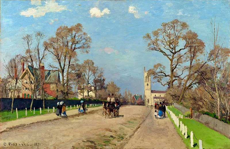 Pissarro's The Avenue at Sydenham