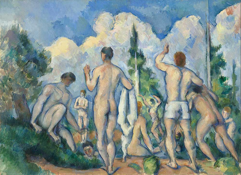 One of the d'Orsay's versions of Cezanne's Bathers
