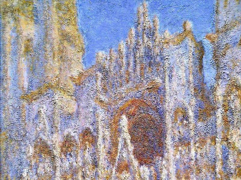 One of Monet's 30 canvasses of Rouen Cathedral