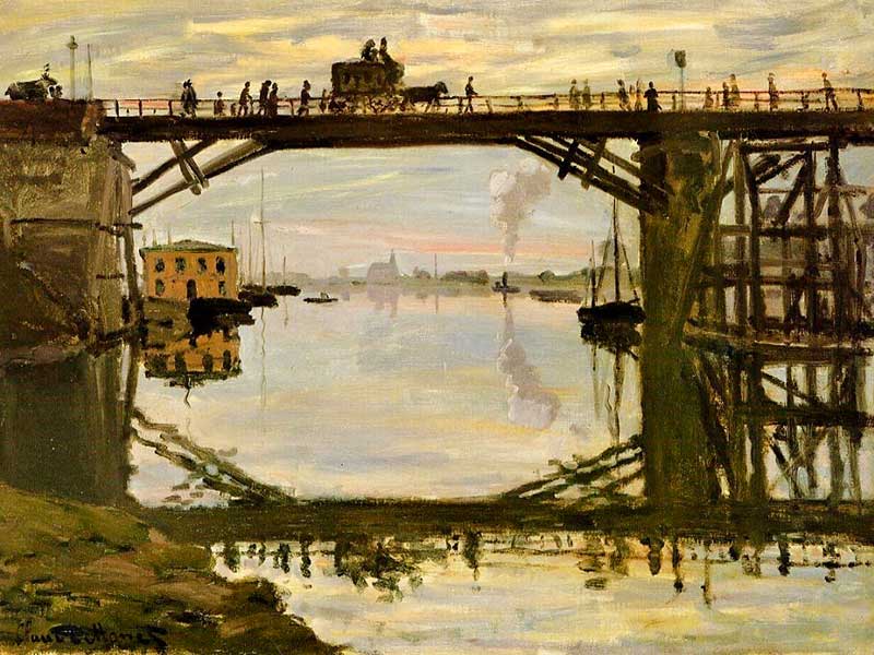 Monet's The Highway Bridge