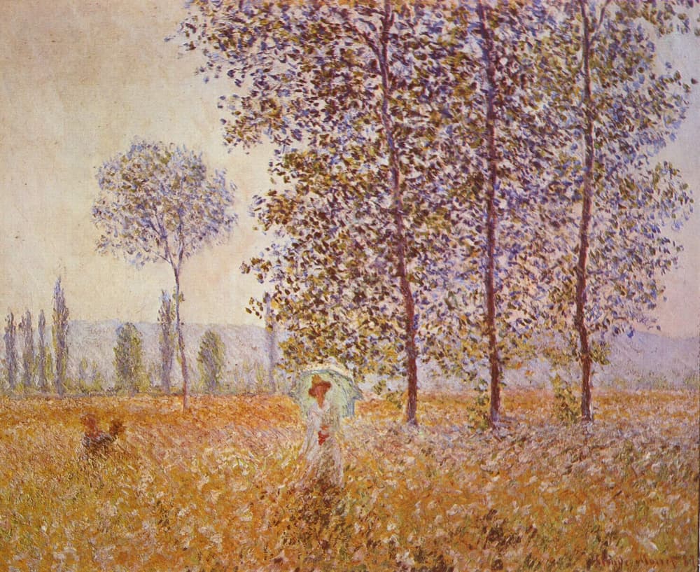 Poplars in the Sun (1887)