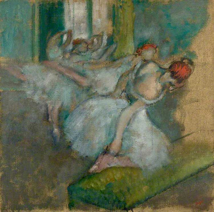 One of Degas' Ballet Dancers at the National Gallery