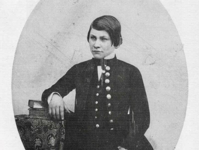 Edouard Manet in 1846, aged 14. He was fashionable even as a boy!