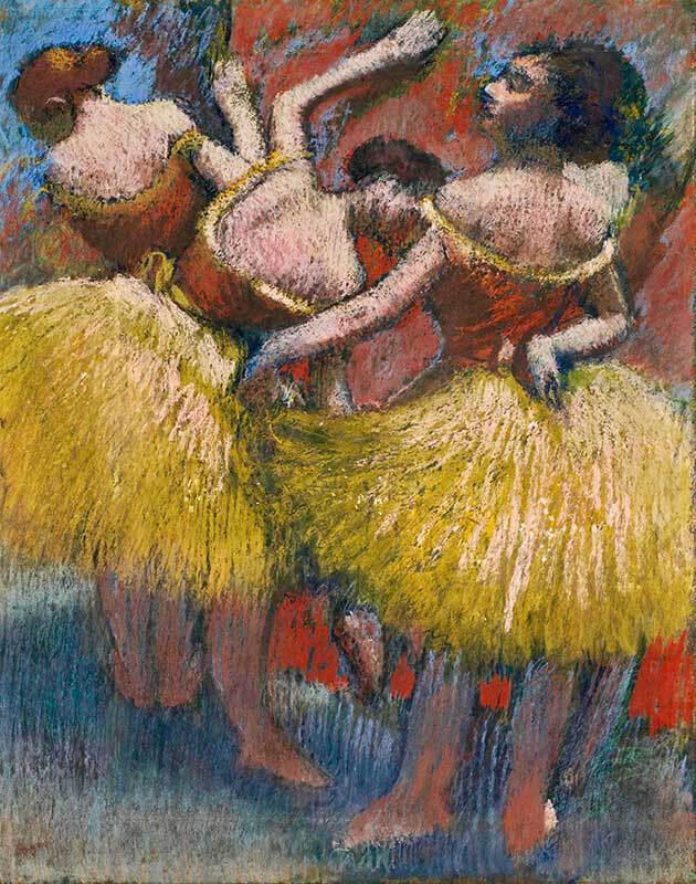 Degas' Three Dancers was sold by Christie's New York for almost $12 million in May 2015