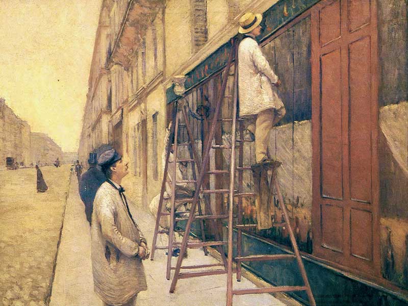Caillebotte's The House Painters (1877)