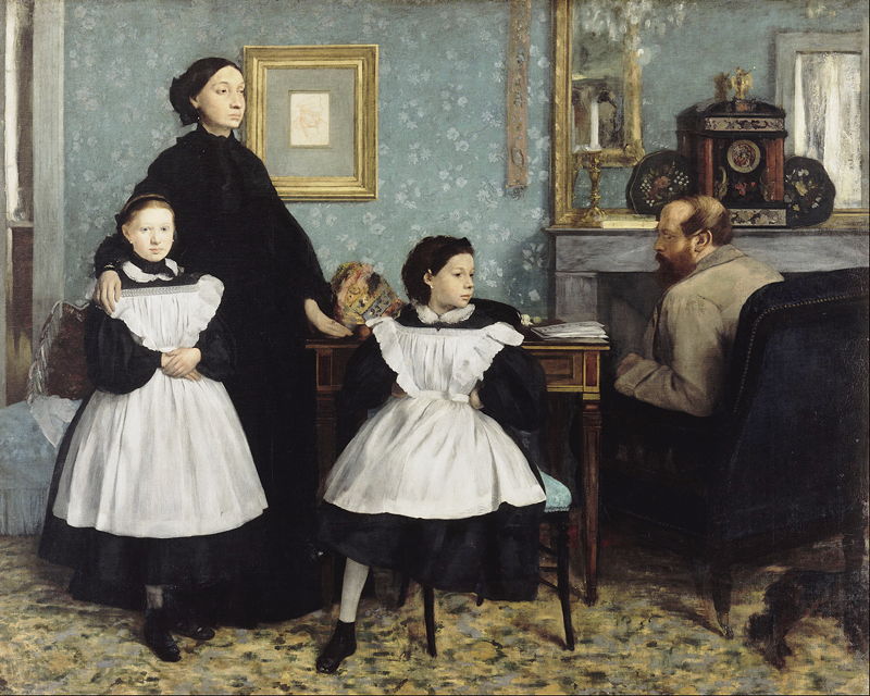 The Bellelli Family, Edgar Degas (1858-67)