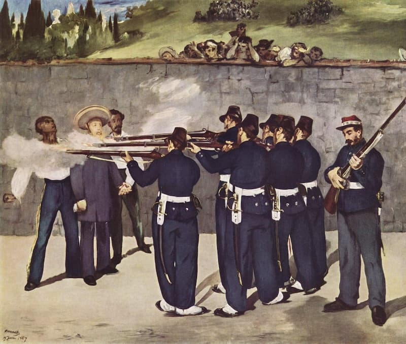 Manet's Execution of Maximilian