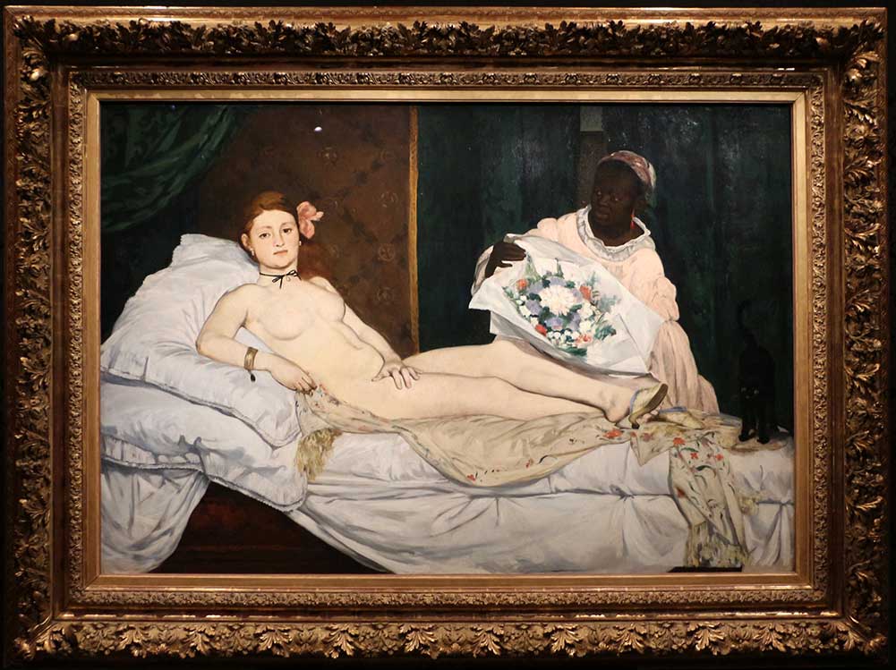 Manet's Olympia in the D'Orsay (© Sailco, CC-BY-ASA-3.0)