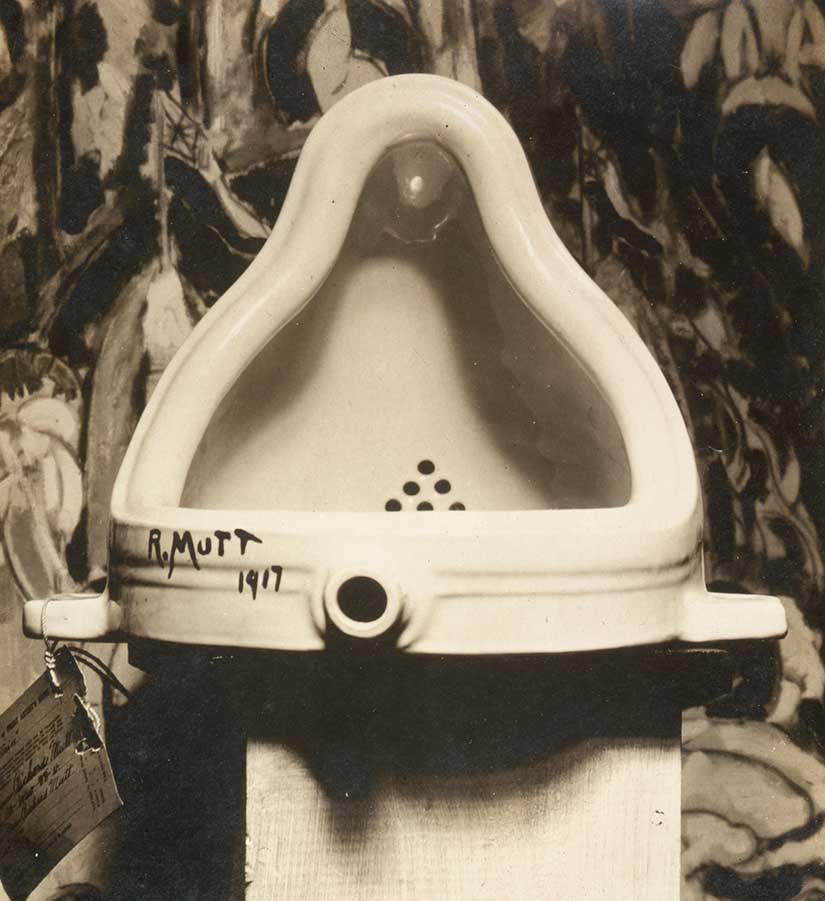 Marcel Duchamp's Fountain (1917)
