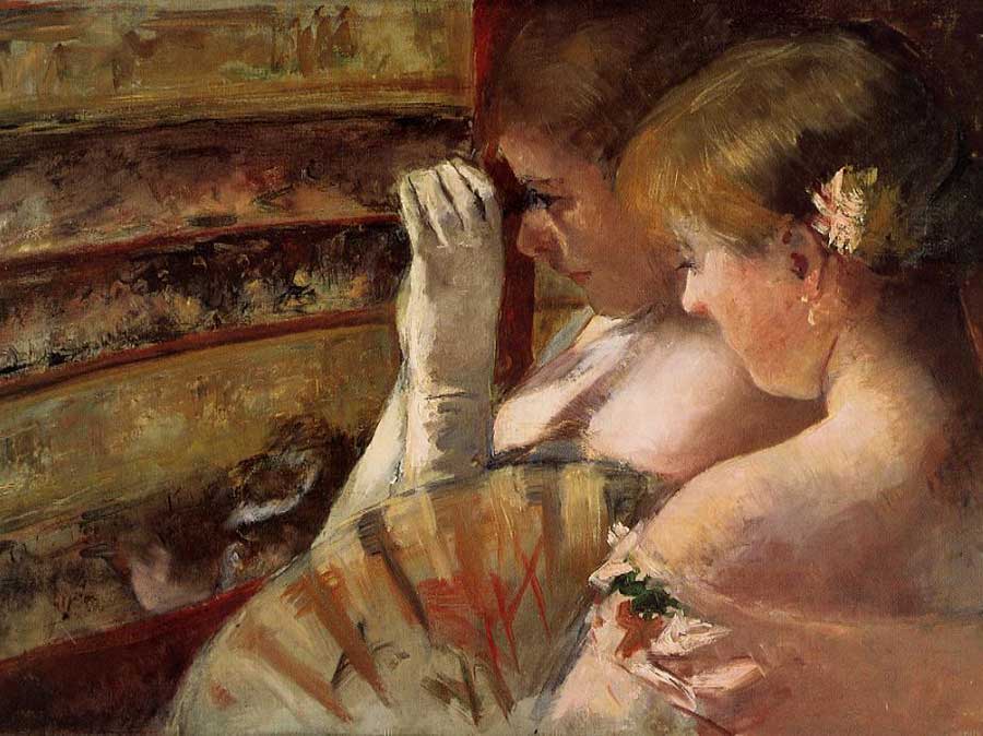 Mary Cassatt's Corner Box (1880)