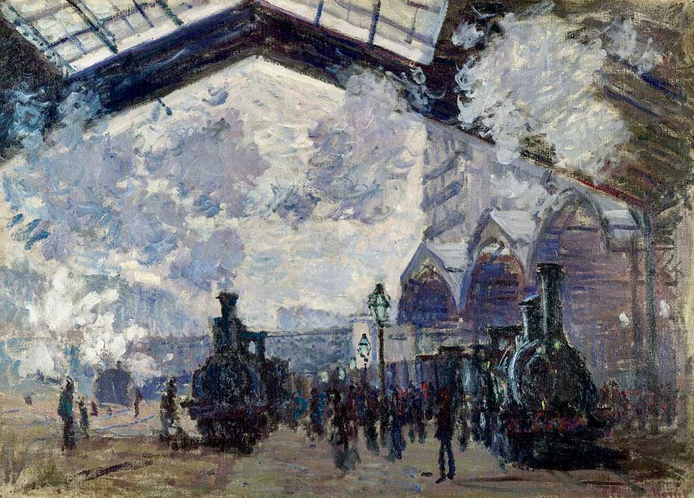 Monet's La Gare Saint-Lazare