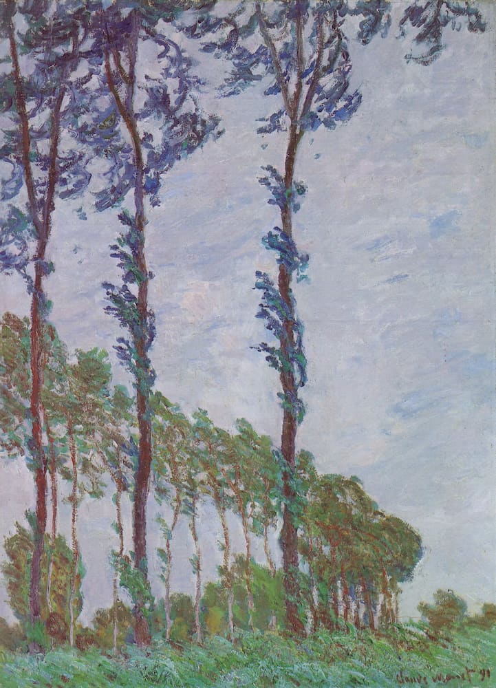 Poplars (Wind Effect) (1891)