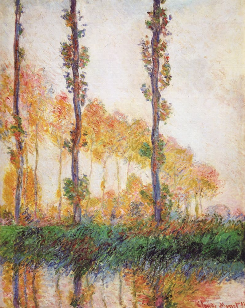 Poplars (Autumn) II (1891)