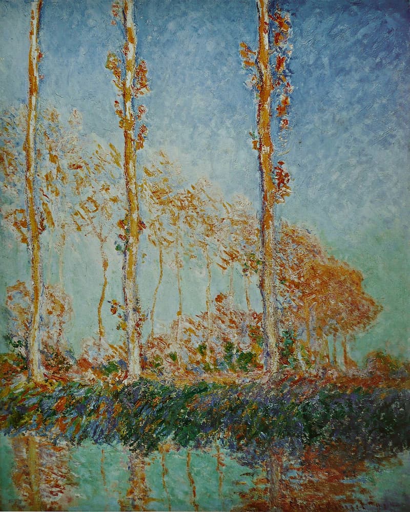 Poplars Autumn (1891)