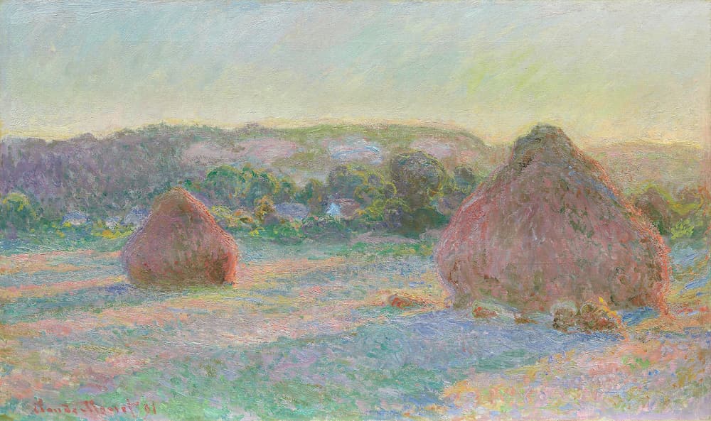 Monet's Wheatstacks (End of Summer)
