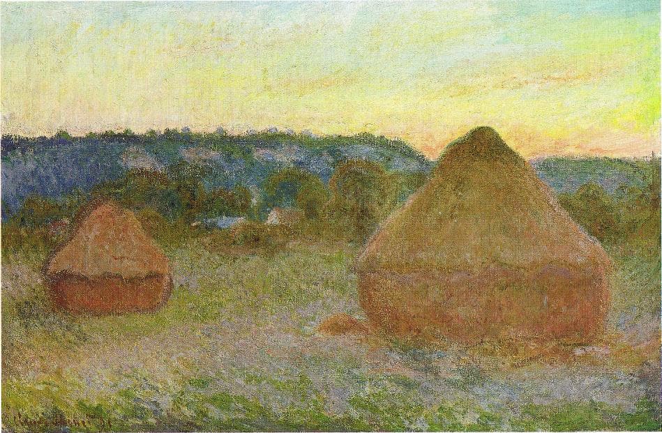Monet's Wheatstacks (1981)