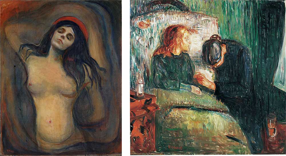 Munch's Madonna and Sick Child