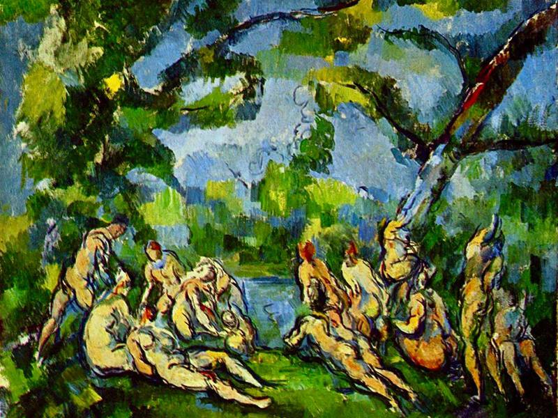 Cezanne's Bathers (1900)