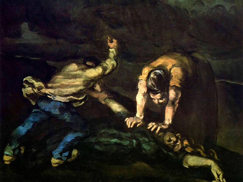 Cezanne's The Murder (1868)