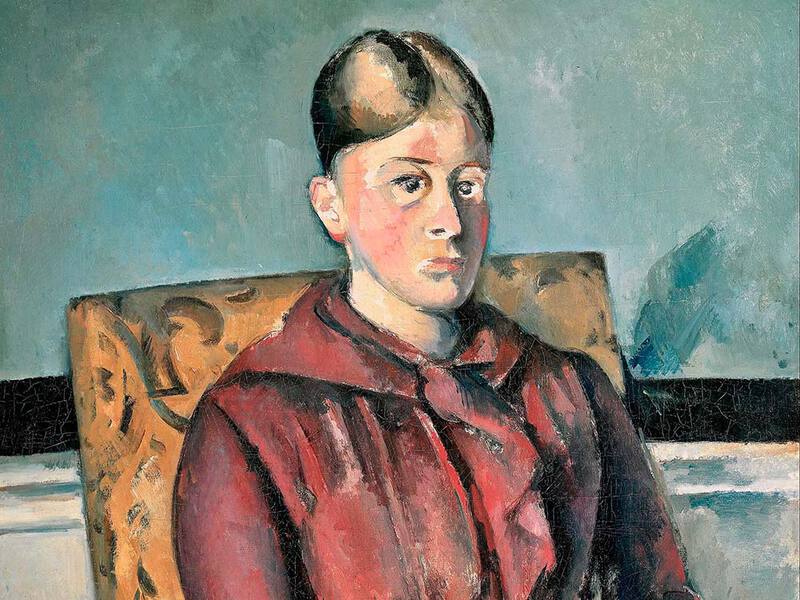 One of Cezanne's 29 portraits of Hortense