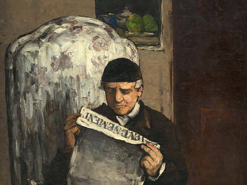 Cezanne's Portrait of M.L.A.