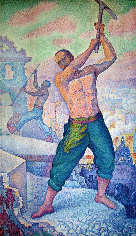 Signac's The Demolisher (1899)