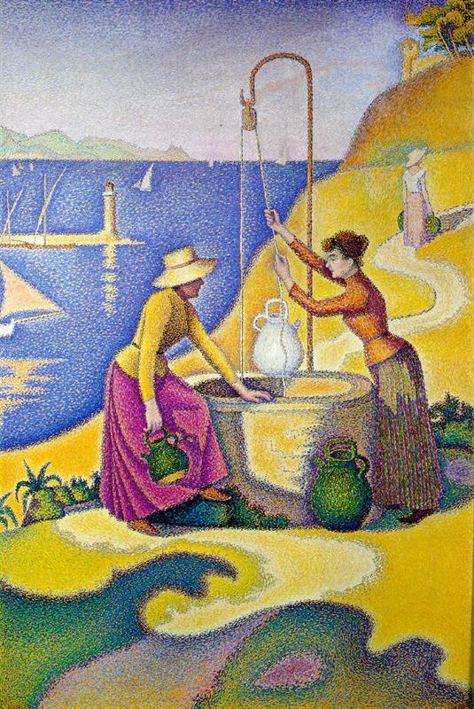 'Women at the Well' by Signac, c. 1921