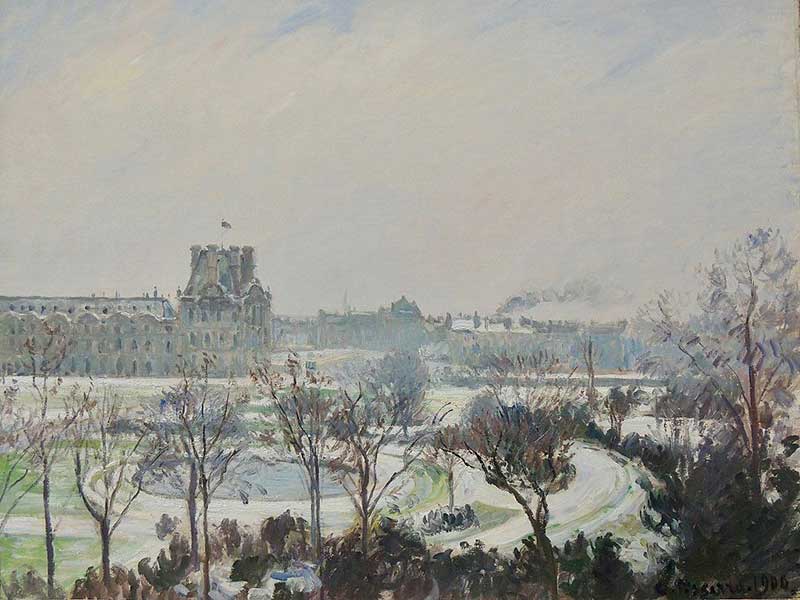 Tuileries Gardens (Winter Afternoon) (1899)
