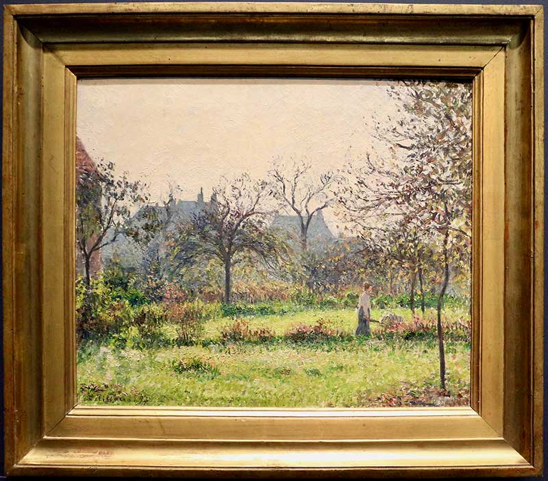 Pissarro's Morning Sun in the Autumn